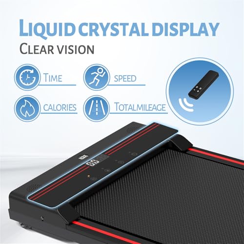 Sperax Walking Treadmill Pad with APP, 3 in 1 Under Desk Treadmill, 400W Low Noise Walking Vibration Pad with Remote Control,Portable Treadmills for Home Office