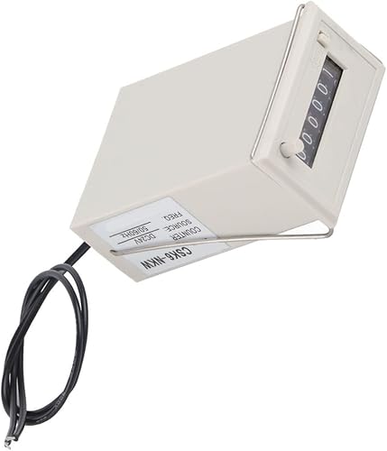 Vista 21 de YWBL-WH Contador electromagnético Totalizador electrónico 6 dígitos Totalizador Industrial Contador de pulso para maquinaria textil química CSK6-NKW