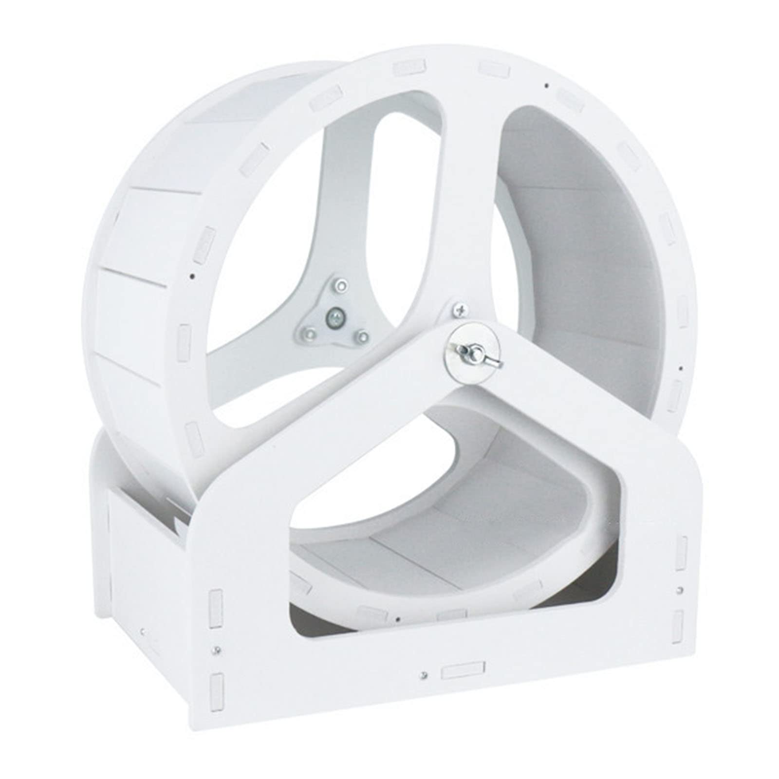 Rueda para hámster, Rueda para Correr silenciosa para hámster, Ruedas para Ejercicios de Animales pequeños Suministros para jaulas para hámster, Rueda para Correr con Soporte para Mascotas pequeñas