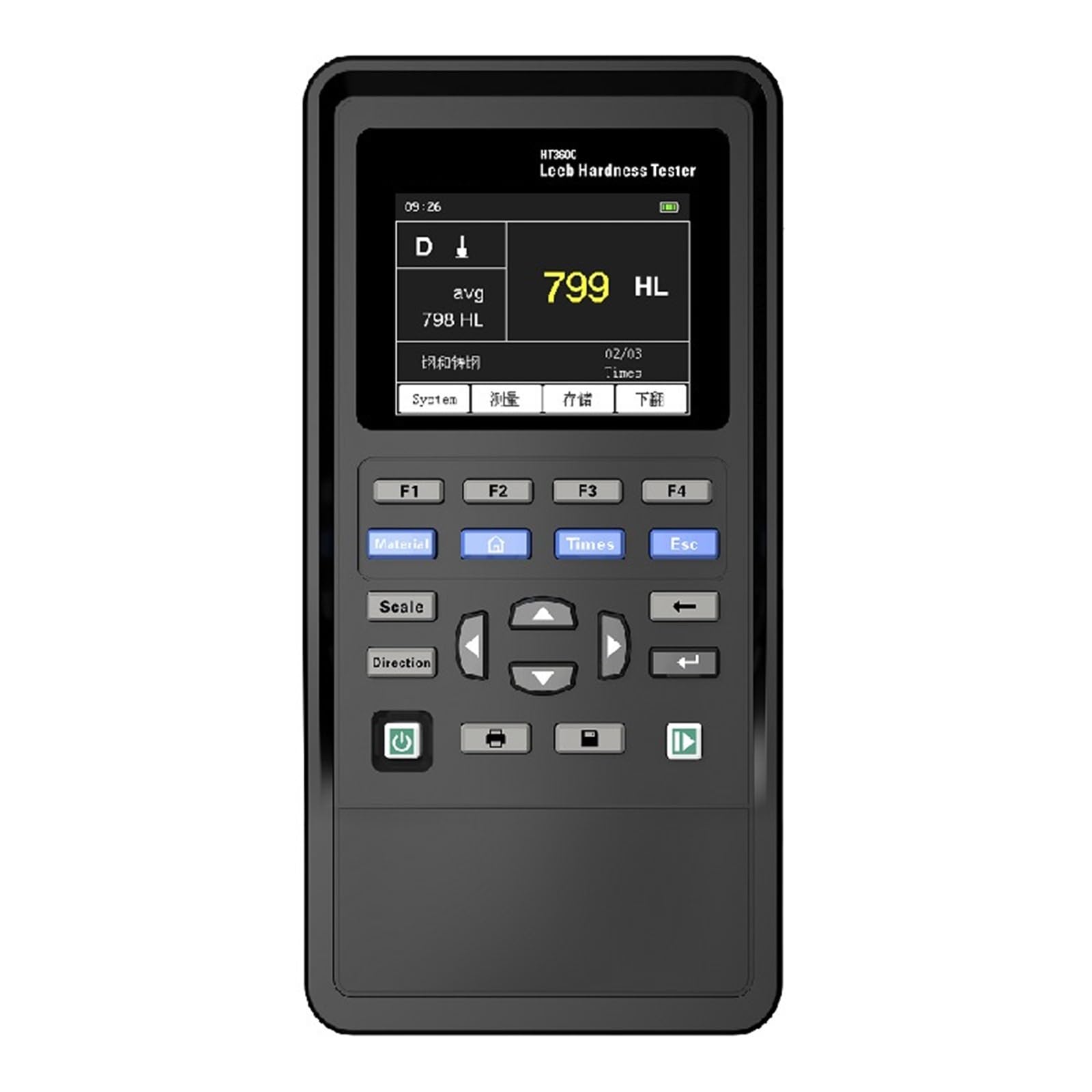 JVDDI Digital Metal Leeb Hardness Tester Stainless Steel Alloy Copper Hardness Measuring Meter