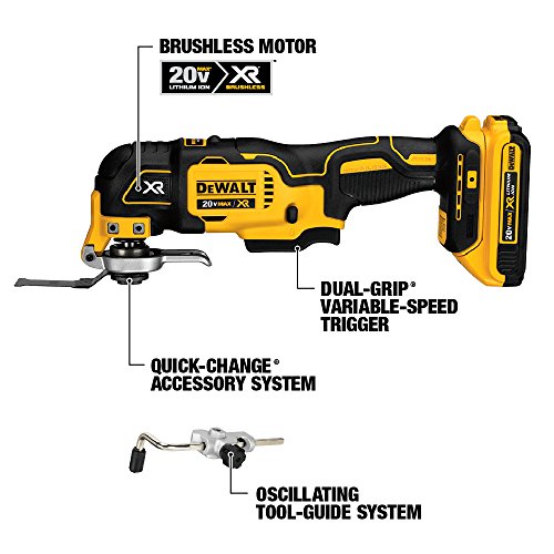 DEWALT 20V MAX XR Brushless Combo Kit, Compact 6-Tool (DCK684D2)