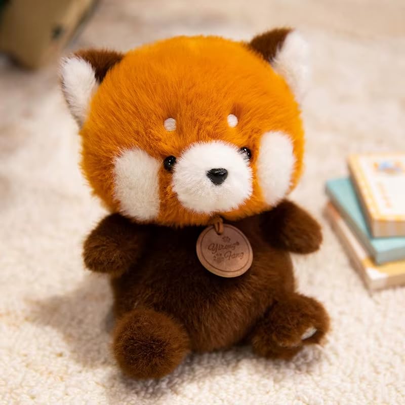 Image of SCOOBA Cute Pendant Panda frangrance Soft Toys for Kids Babies 18cm (Pendant red Panda)