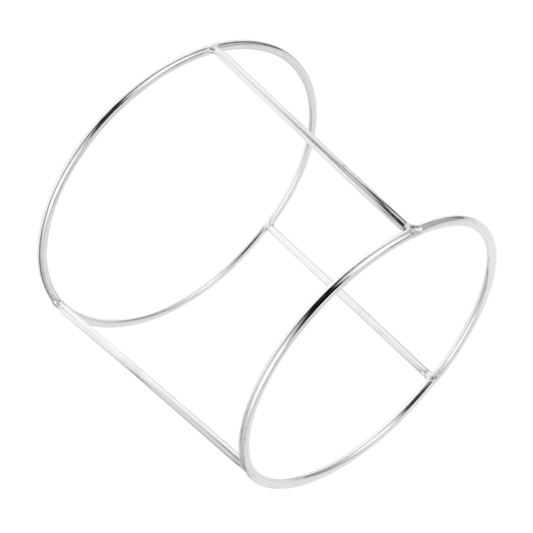 Cabilock 2 Pezzi Supporto per Piatti Frutti di Mare in Acciaio Inossidabile Multifunzionale Antiruggine per Cucina e Ristorante Design Doppio per Decorazione e Conservazione Dimensioni
