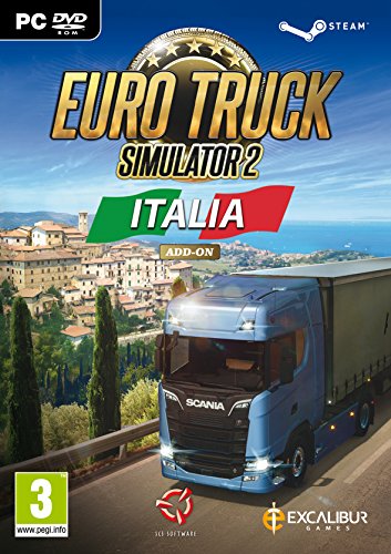 Euro Truck Simulator 2 Italia Add On Pc Dvd Steam Version Edizione Regno Unito