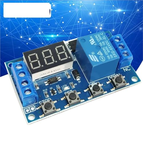Relais temporisé numérique éclairage LED CC 5V 12V 24V Type-C 10 Pcs - 5