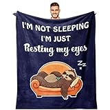 JUCIPAY Birthday Gifts for Men, Men Birthday Gift Ideas Blanket Throws 60'x50', Gifts for Dad/Granpa/Husband/Brother, Gift for Man Who Have Everything