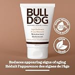 Bulldog Skincare Age Defense Moisturizer for Men, Nourishing Lotion | All-Day Men's Face Moisturizer|Daily Anti-Aging Face Lotion, Reduces Fine Lines and Wrinkles, 100mL