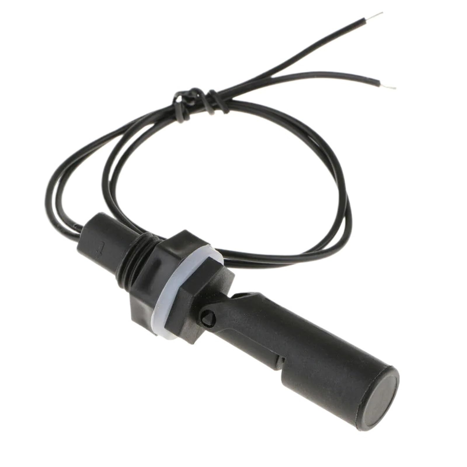 Sensor de nivel de agua líquida for tanque de 12-24 V, interruptor de flotador horizontal, sensor de flujo de piscina de plástico for acuario.
