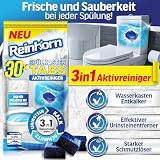 REINHORN Spülkasten Tabs 3in1 Wasserkastenwürfel mit Aktivreiniger, Wasserkasten Entkalker...