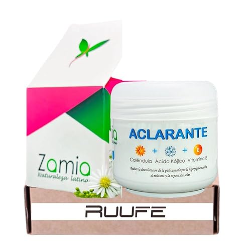 RUUFE Crema Aclarante Zamia (2.12 oz) crema aclaradora Zamia Crema aclarante colombiana crema aclaradora Zamia