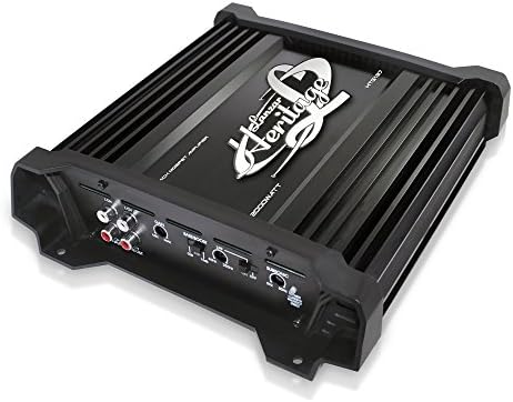 Lanzar B52 Car Audio, Amplifier Monoblock, 1 Channel, 2,000 Watt, 2 Ohm, RCA Input, Bass Boost, Mobile Audio, Amplifier for Car Speakers, Car Electronics, Crossover Network (HTG137) , BLACK