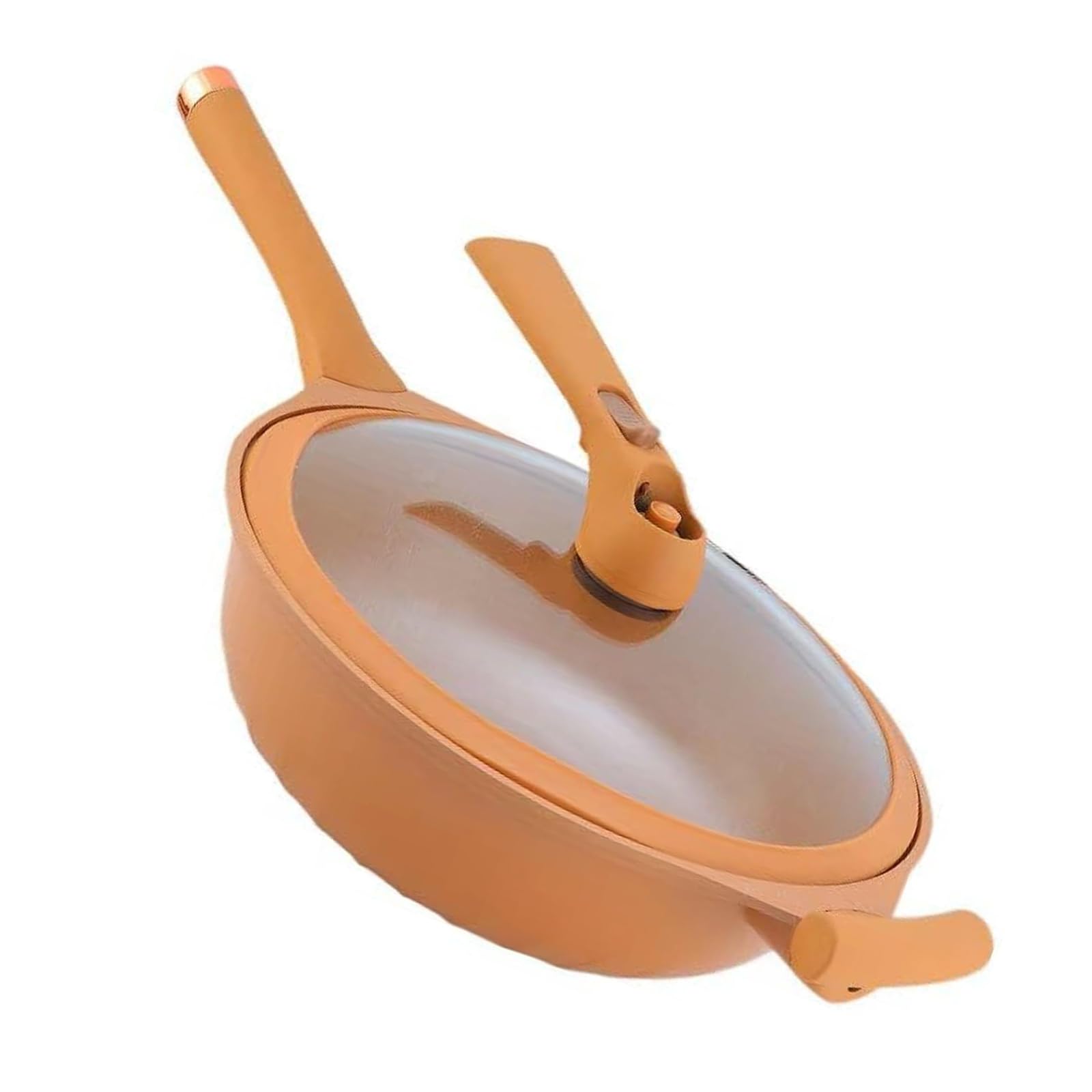 Amazon｜32cm フライパン 蓋付き ノンスティック カオリンフライパン