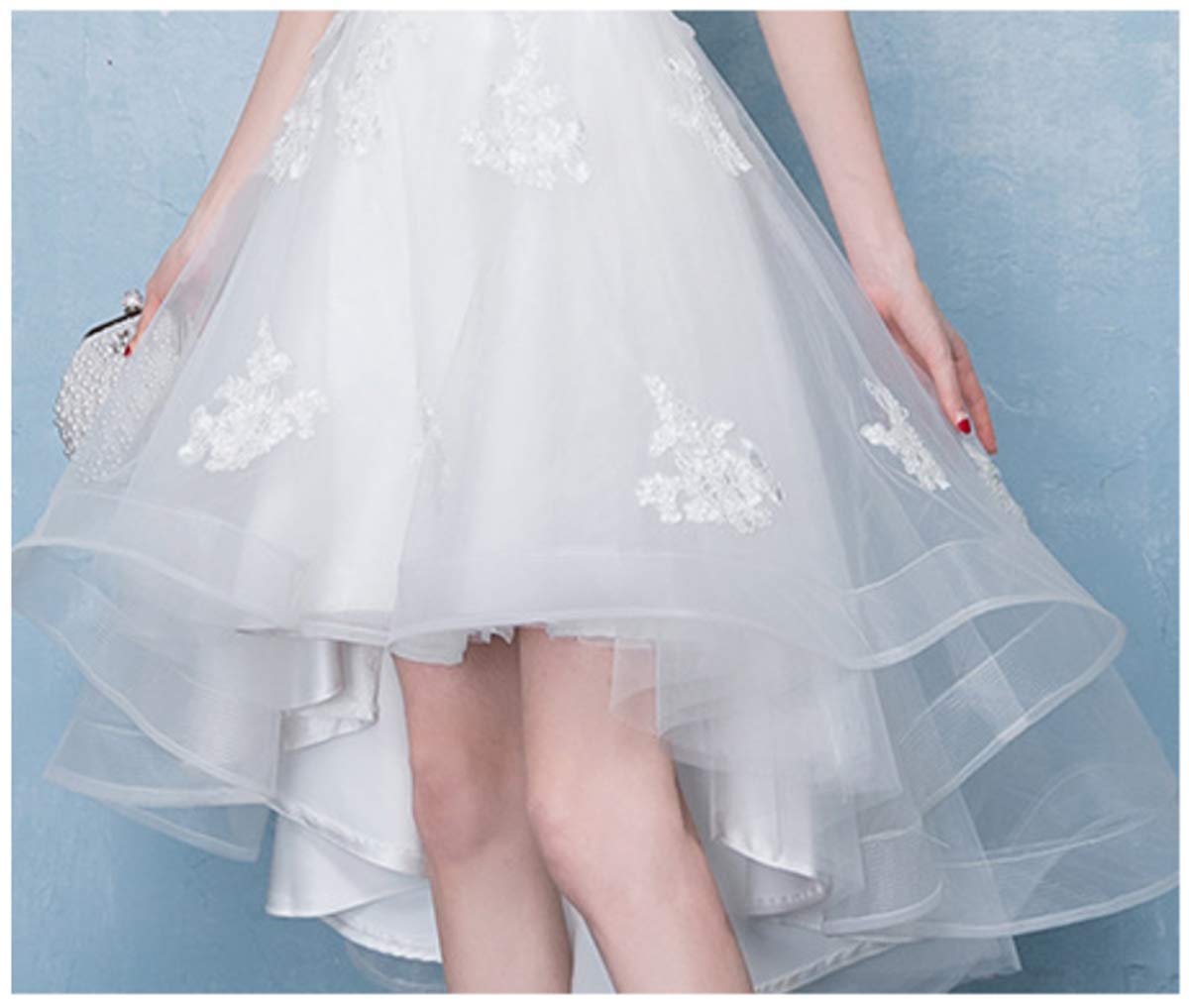 Komaruko s Hanawa-kun Wedding Dress Rady Swan-Piece Dress with Embroidered 914 - Picture 7 of 9