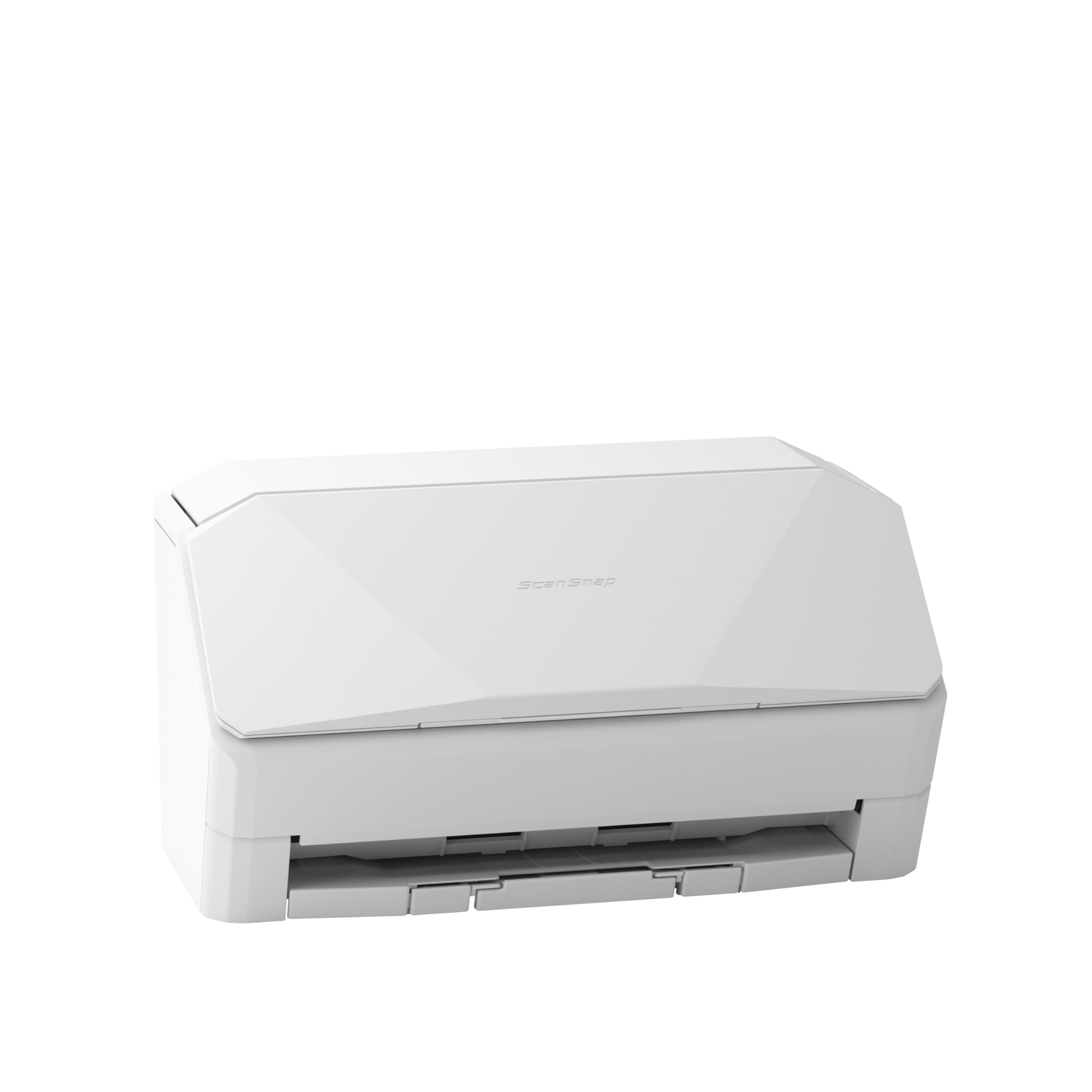 ScanSnap iX2400 A4 Document Scanner (White) – Includes Kofax Power PDF 4.0 Software – 45ppm Duplex, Automatic Document Feeder, USB 3.2, High-Resolution Office Scanner