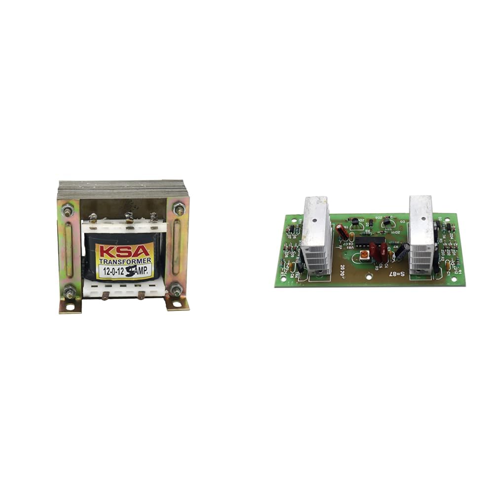 Electronic Spices 12-0-12 12v 5amp Center Tapped Step Down Transformer-image-49