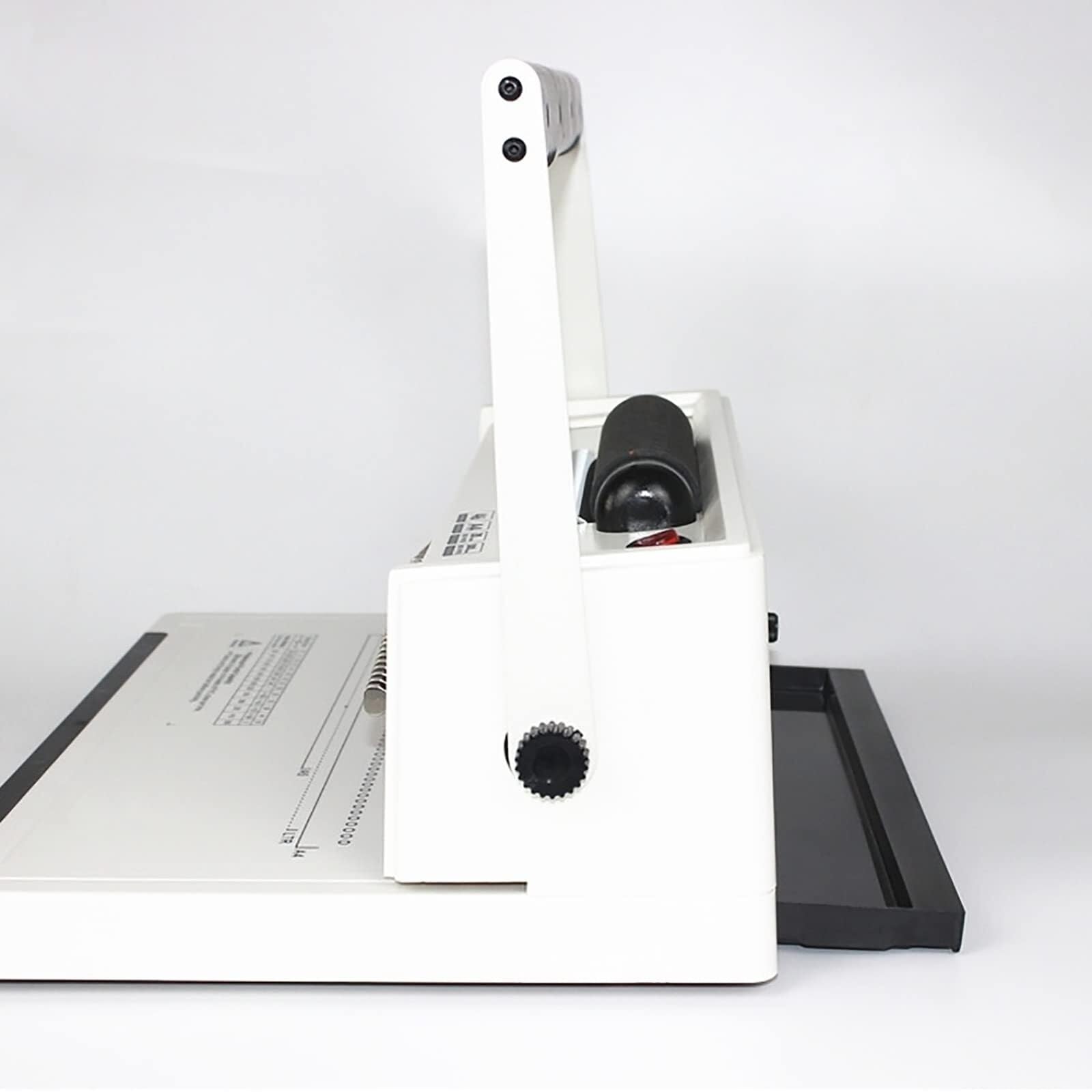 Rilegatrice a spirale a 46 fori, professionale, manuale, perforatrice per documenti e presentazioni di ufficio