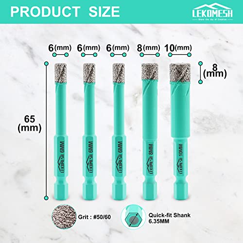 LEKOMESH Diamond Drill Bit Kit - Image 2