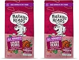 Barking Heads Hunde Trockenfutter for Senior Dogs - Golden Years - 100% natürliche Free-Run Huhn...