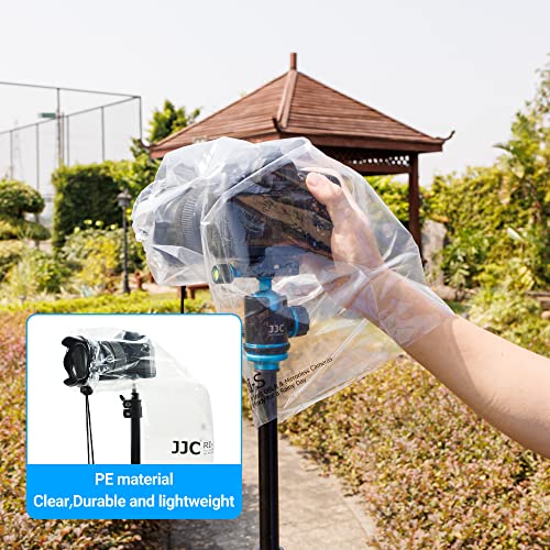 2 Pack Camera Lens Rain Cover Raincoat Clear Sleeve Protector For Sony A7R A7S A7C A6600 A6500 A6400 A6300 A6100 A6000 Nikon Z7Ii Z6Ii Z7 Z6 Z5 Z50 D780 D7500 D5600 D3500 Coolpix P950 P1000 B600 B500 #TOP1