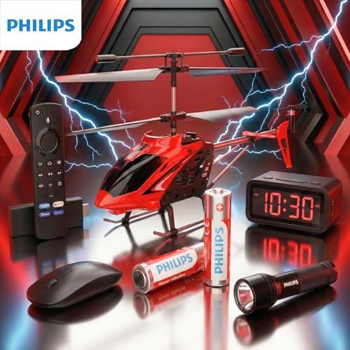 Image of Philips LR6P4B /94 AA Power Alkaline Battery (Pack of 4) | 1.5V Long Lasting Power | Leak Resistant | 10-Year Shelf Life | Ideal for Remote, Clock, Toy, Mouse & Other Household Devices