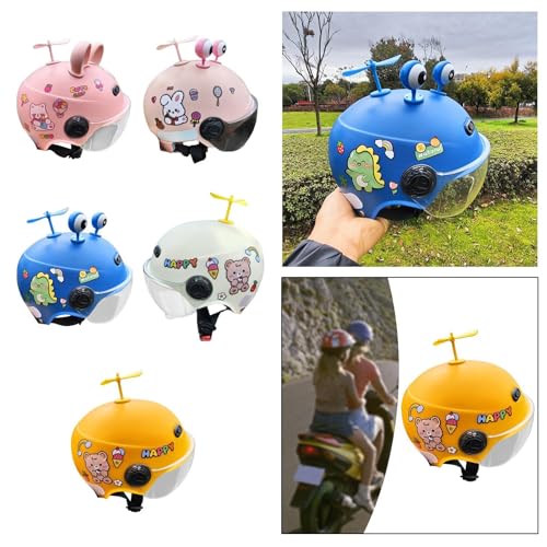 Image of Cute Kids Motorcycle Cartoon Half for Moped Go Kart Girls Pink Ears | Helmets | Helmets & Headwear | Apparel & Merchandise | Parts & Accessories Motors