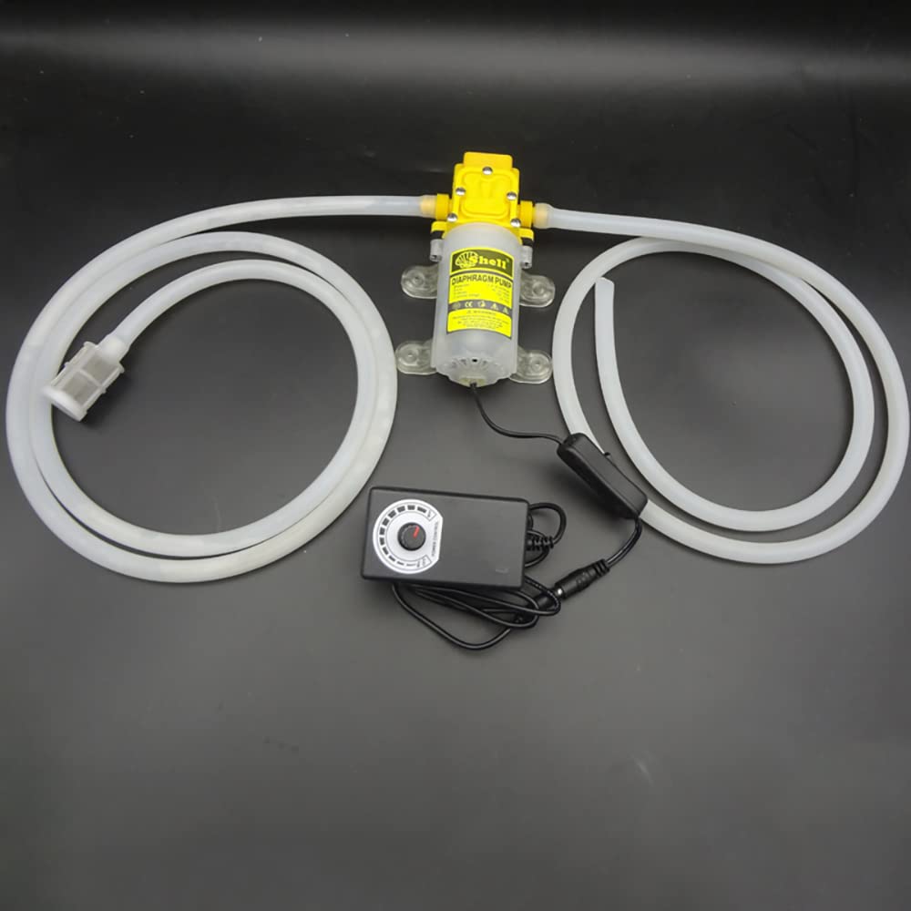 Pompa Elettrica del Vino Autoadescante Aspirazione Pompa Casa Liquido Riempimento Macchina Ascensore 30m 0.6mpa AC 100-240V 60W,3-4L/MIN (Set di Aggiornamento)