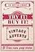 Try It! Buy It!: Vintage Adverts