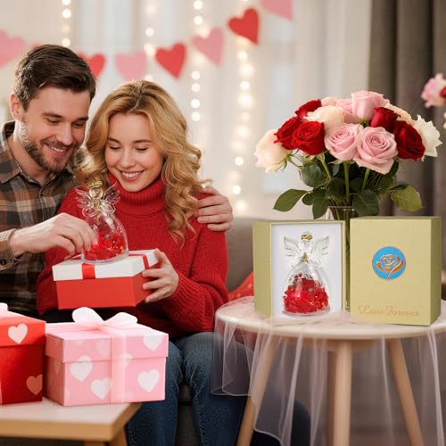 Image of Preserved Flowers for Delivery Prime,Birthday Gifts for Women Mom Grandma