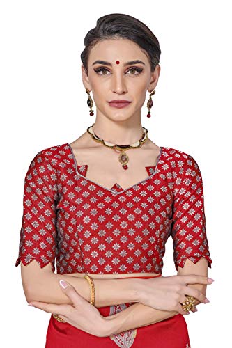 Image of Glory Sarees Women's Banarasi Silk Saree with Blouse Piece (GS Kara143 Parent)