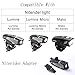 Tuson Light Adapter for Niterider Lumina, Gopro Adapter for Lumina Micro Mako Series