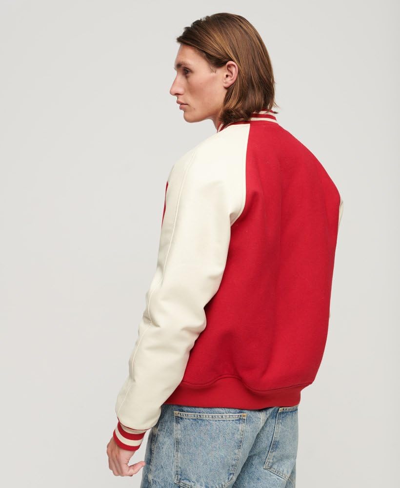 Superdry College Varsity Bomber Jacket Chaqueta para Hombre