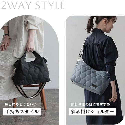 LIZDAYS 2way ナイロン トートバッグ