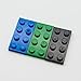 Classic Black Plates Bulk, Black Plate 2x4, Building Plates Flat 100 Piece, Compatible with Lego Parts and Pieces: 2x4 Black Plates(Color: Black)