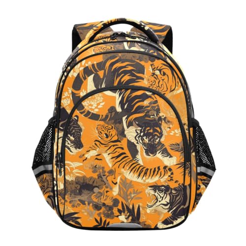 Cartable scolaire tigres rayés fini le mal de dos pour votre enfant