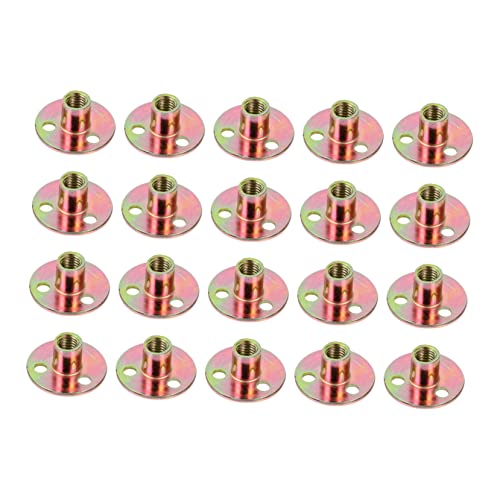 SOLUSTRE Ergonomic Design M10 Iron Nut Round Plate Nut for Iron Flange Plate Nut