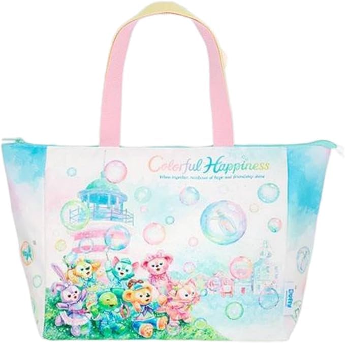 ダッフィーフレンズ 20周年記念ストラップ 5体セット　ショップバッグおまけつき シャボン玉デザイン！東京ディズニーシー「ダッフィー＆フレンズ