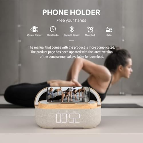 Colsur S29 Bluetooth Speaker Alarm Clock thumb #5