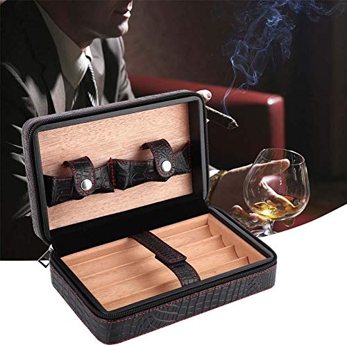 Caixa de umidificador de charuto artesanal Humidor de viagem Humidor de charuto artesanal Caixa de c