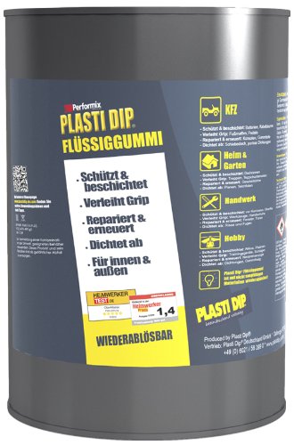 Preisvergleich Produktbild Plasti Dip 61001031 Flüssiggummi, 3000 g, Transparent