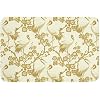 LuxUrux Tapis De Bain Doux En Microfibre Chenille - Lavande 15x23 Pouces, Ultra Absorbant Et Antidérapant