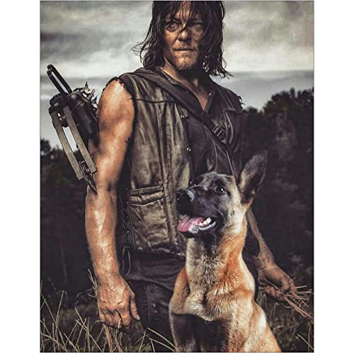 DCIDBEI 40 x 50 cm Diamond Painting Quadratisch Diamant Painting Bilder...