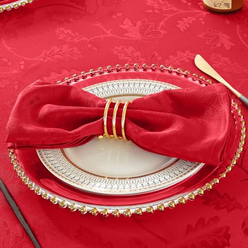 Servilletas de Tela Navideñas MATIRUG 4 unidades 20x20 pulgadas miniatura 1