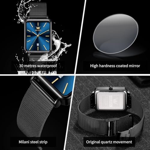 Image of OLEVS Watch for Women Analog Quartz Original Womens Watch Fashion Ultra Thin Minimalist Silicone Strap Waterproof Slim Watches for Ladies