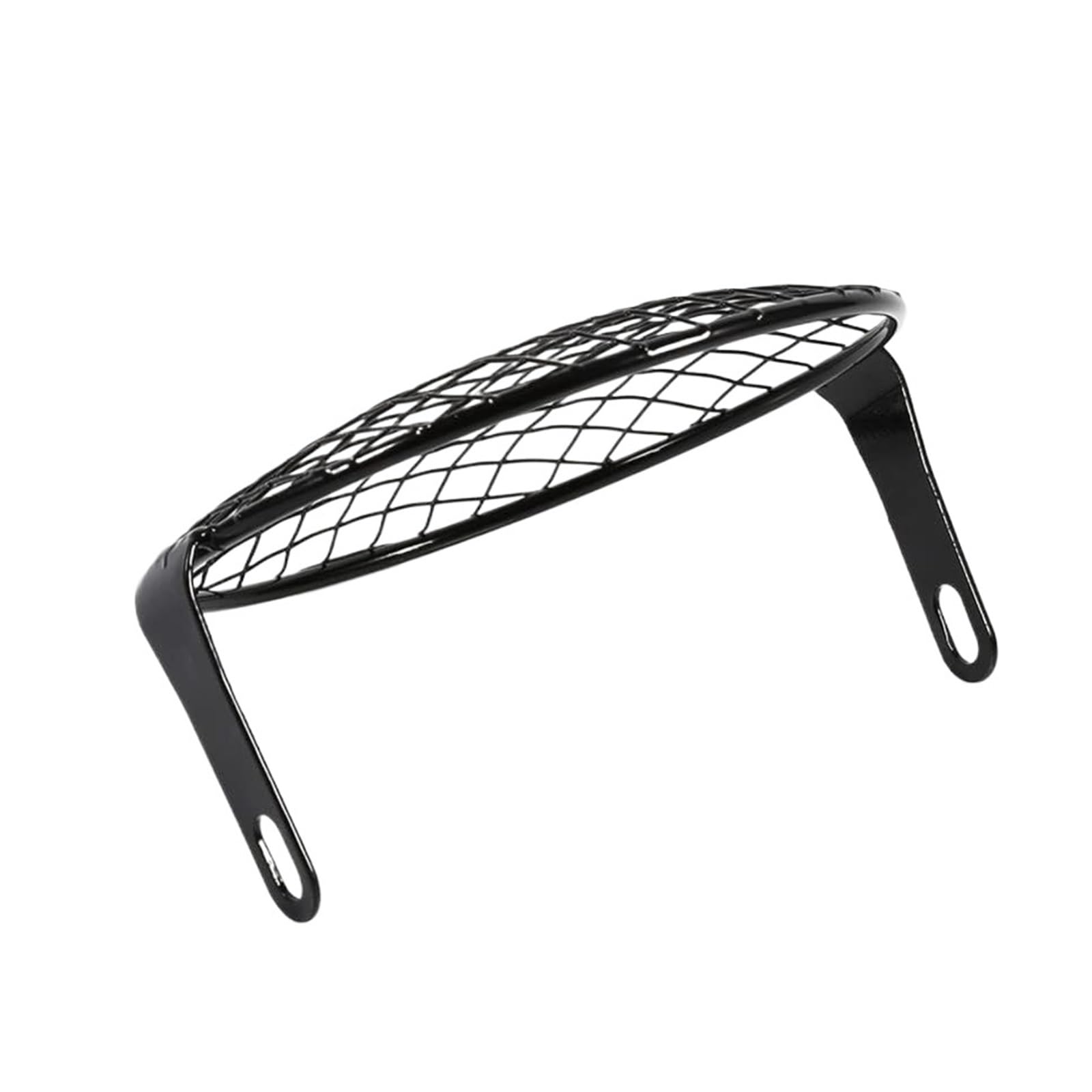 6,5 "Metall Motorrad Scheinwerfer Lampe Platz Mesh Grille Cove Maske Für Ho Scheinwerfer Abdeckung
