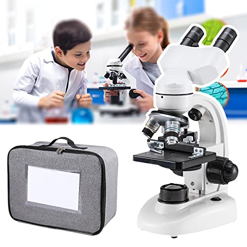 Microscope binoculaire HD pour étudier la biologie à la maison