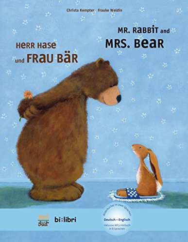 Herr Hase & Frau Bär: Kinderbuch Deutsch-Englisch mit MP3-Hörbuch zum Herunterladen (Herr Hase und