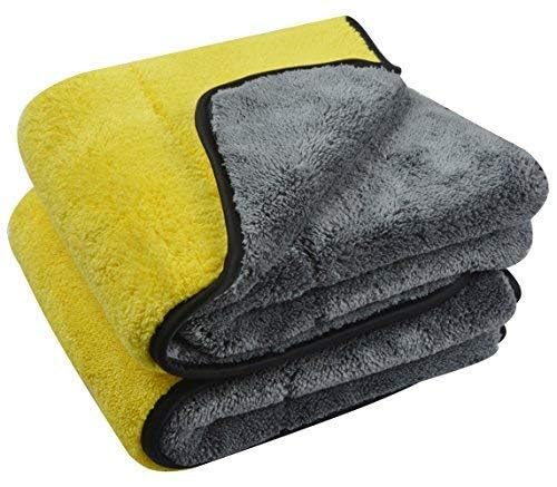 Jopasu Microfibre Cloth 900 GSM (40x40 cms) for Wiping, Washing, Dusting & Polishing of Cars, Bikes, Kitchen & Home Appliances