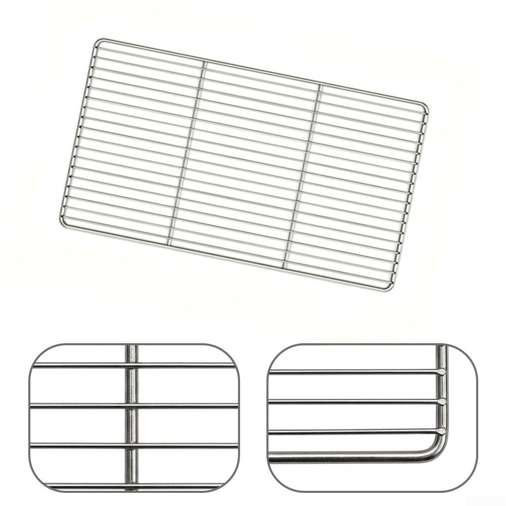 Juego Rejillas Barbacoa para acero 45x26cm Juego Rejillas Barbacoa