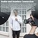 GODOX XproII-C 2.4G TTL Wireless Flash Trigger XProIIC Trigger Autoflash 1/8000s HSS Large LCD Screen 32 Channels 16 Groups Replacement for Canon Cameras