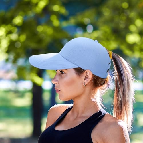 Sombrero femenino de ala ancha con protección UV miniatura 7